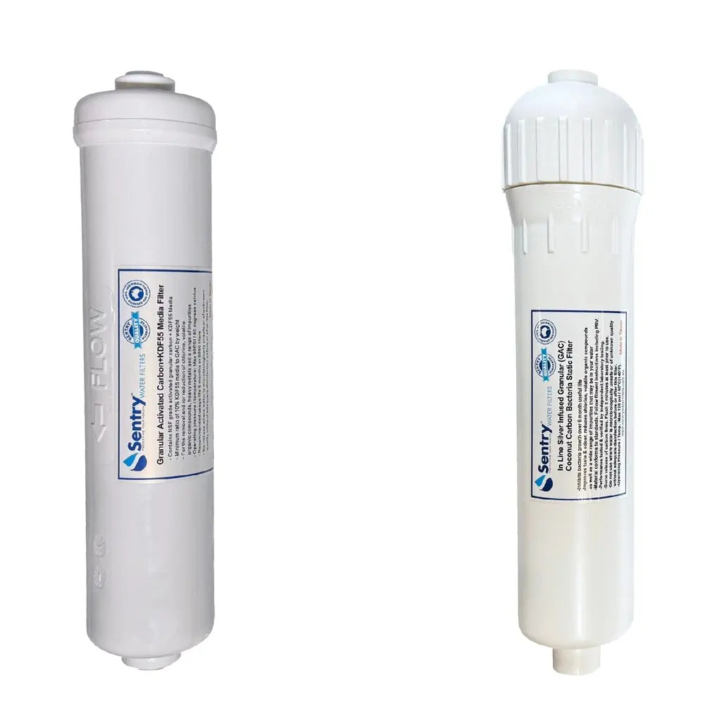 HRO 3NJ premium hand-held high volume silver infused antibacterial reverse osmosis replacement filter pack with no membrane