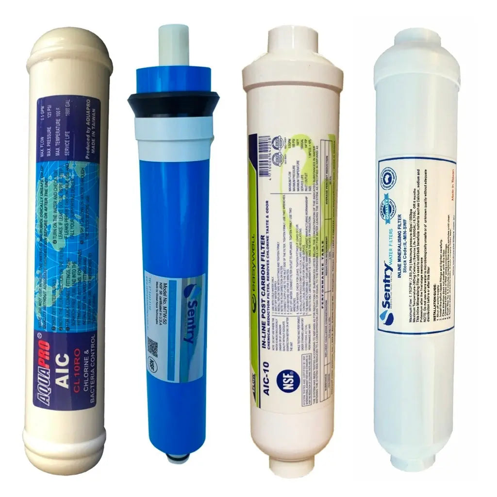 HRO Filters Reverse Osmosis Water Filters with Sentry RO membrane High Volume 4MG