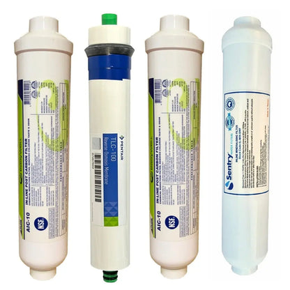 HRO Filters Reverse Osmosis Water Filters with Pentek RO membrane Standard Volume 4MG
