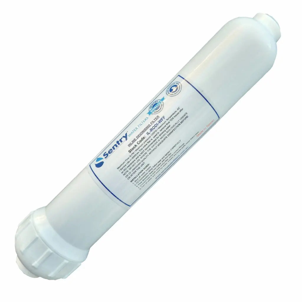 In line DI standard deionising resin post RO filter