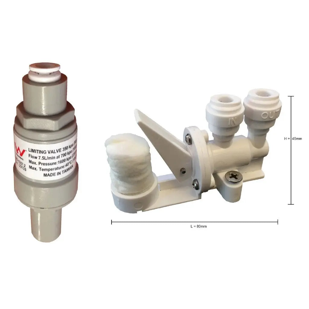 Leak stop device closed and 350pka PRV