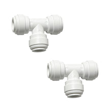 Load image into Gallery viewer, Sentry Water Filters Reverse Osmosis Quick fit T connectors 3/8&quot; Tube to 3/8&quot; Tube to 3/8&quot; Tube