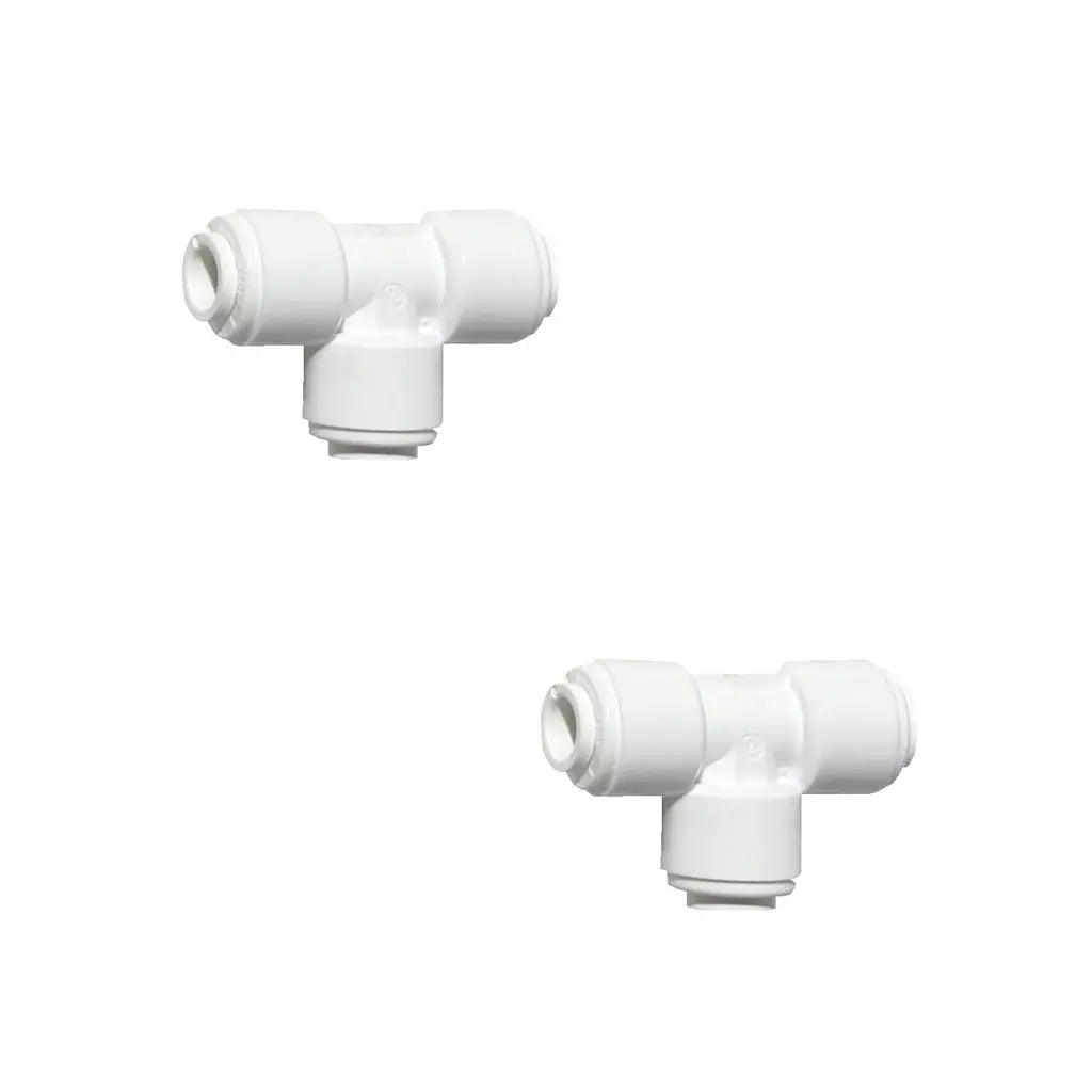 Sentry Water Filters Reverse Osmosis Quick fit T connectors  1/4" Tube to 1/4" Tube to 1/4" Tube