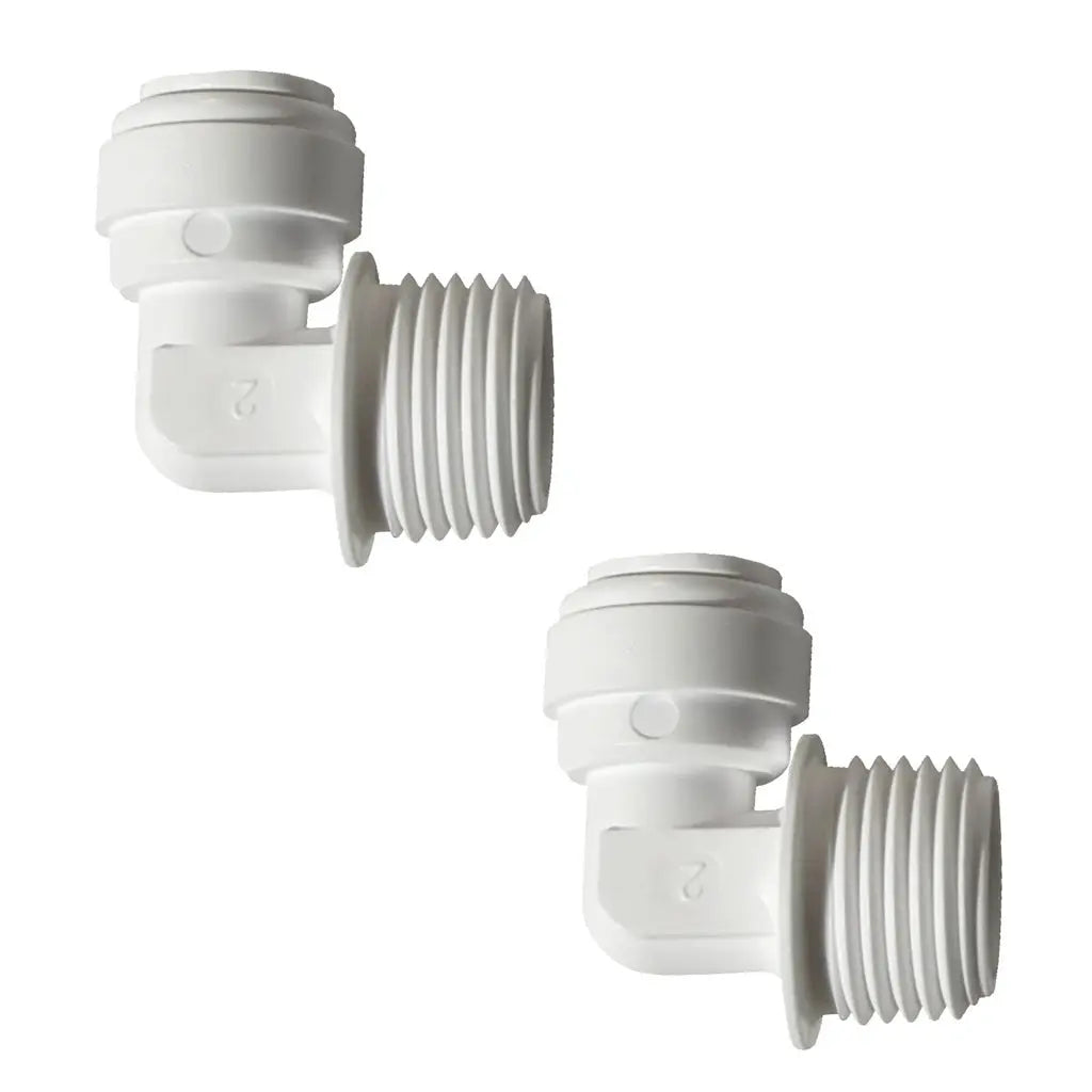Sentry Water Filters Reverse Osmosis Quick fit connectors elbow 1/2" Male to 3/8" Tube