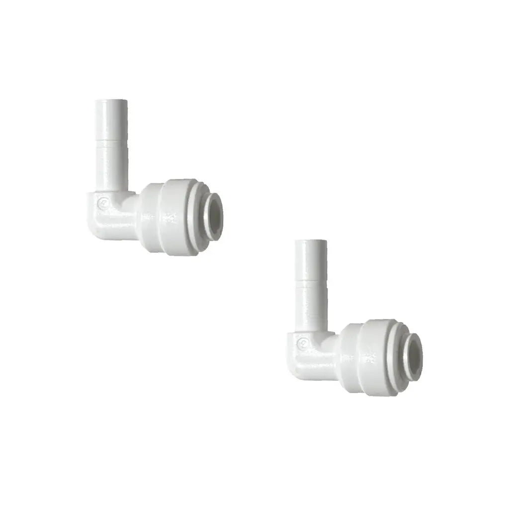 Sentry Water Filters Reverse Osmosis Quick fit connectors elbow 1/4" Tube to 1/4" Stem