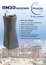 Load image into Gallery viewer, Waterworks WW RM33GF information sheet page one