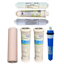 Load image into Gallery viewer, Sentry Water Filters 7-stage reverse osmosis RO PFAS forever chemicals filter, mineralising post carbon and anti bacterial silver infused filters sentry 50GPD membrane