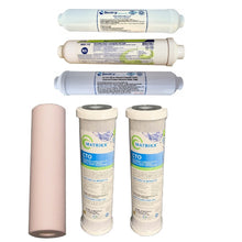 Load image into Gallery viewer, Sentry Water Filters 7-stage reverse osmosis RO PFAS forever chemicals filter, mineralising post carbon and anti bacterial silver infused filters no membrane