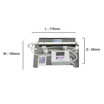 Sentry Reverse Osmosis Water Filters 12V LED UV Water Sterilizer 
Caravan and RV Water Sterilizer 4 Lpm Dimensions