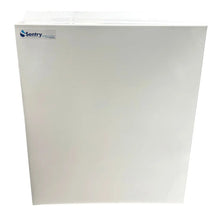Load image into Gallery viewer, Big Blue Whole House Home Mains Water Filter System 20&quot;X4.5&quot; front view of triple Bb protective cover Sentry Water Filters