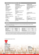 Load image into Gallery viewer, DI mixed resin mb115 deionising data specification sheet