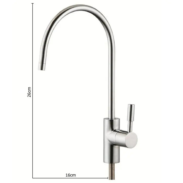Modern stainless style faucet water filter RO system