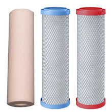 Load image into Gallery viewer, Mains Water Replacement Triple Benchtop Countertop Heavy Metals Chloramine Fluoride Reduction Water Filter Sentry Water Filters