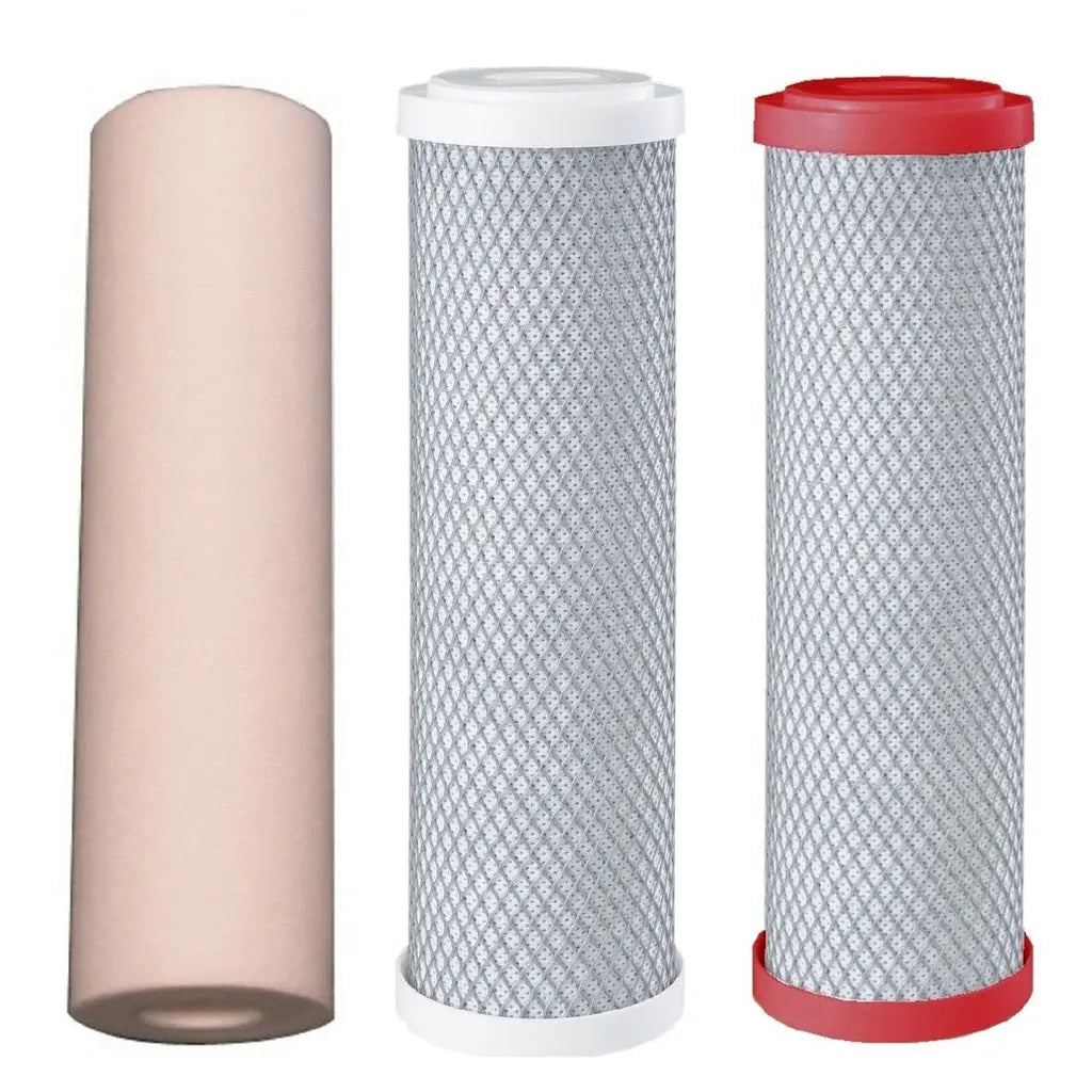 Mains Water Replacement Triple Benchtop Countertop Sediment Chloramine Fluoride Reduction Water Filter Sentry Water Filters