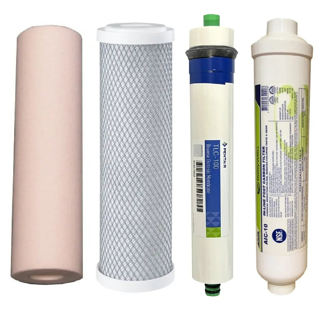 PRO4-G/A/N Reverse Osmosis Drinking Water Filters + RO Membrane Filter Sentry Water Filters
