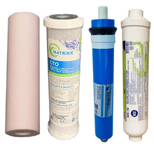 Load image into Gallery viewer, PRO4-G/A/N Reverse Osmosis Drinking Water Filters + RO Membrane Filter Sentry Water Filters