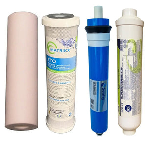 PRO4-G/A/N Reverse Osmosis Drinking Water Filters + RO Membrane Filter Sentry Water Filters