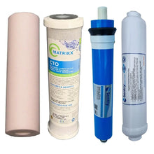 Load image into Gallery viewer, PRO4-G/A/N Reverse Osmosis Drinking Water Filters + RO Membrane Filter Sentry Water Filters