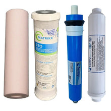 Load image into Gallery viewer, PRO4-G/A/N Reverse Osmosis Drinking Water Filters + RO Membrane Filter Sentry Water Filters