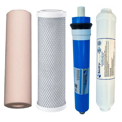 PRO4-G/A/N Reverse Osmosis Drinking Water Filters + RO Membrane Filter Sentry Water Filters