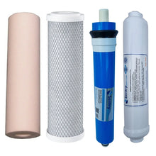 Load image into Gallery viewer, PRO4-G/A/N Reverse Osmosis Drinking Water Filters + RO Membrane Filter Sentry Water Filters