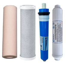 Load image into Gallery viewer, PRO4-G/A/N Reverse Osmosis Drinking Water Filters + RO Membrane Filter Sentry Water Filters