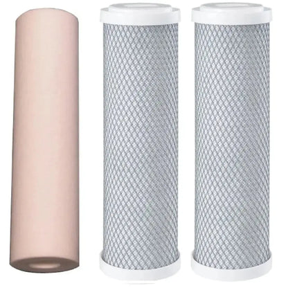 2x carbon block filters for reverse osmosis systems RO