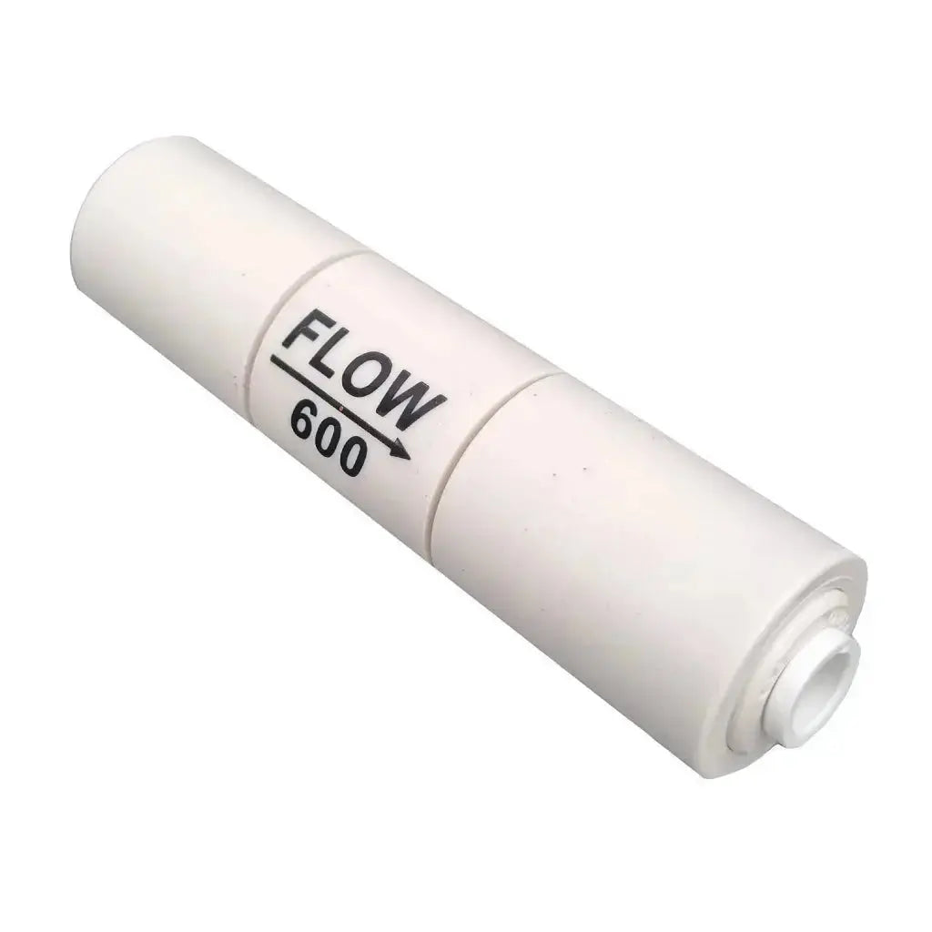 flow restrictor RO reverse osmosis waste water 600cc/min @ 60PSI