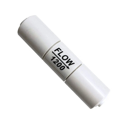 Flow restrictor RO reverse osmosis waste 1200cc/min @ 60PSI