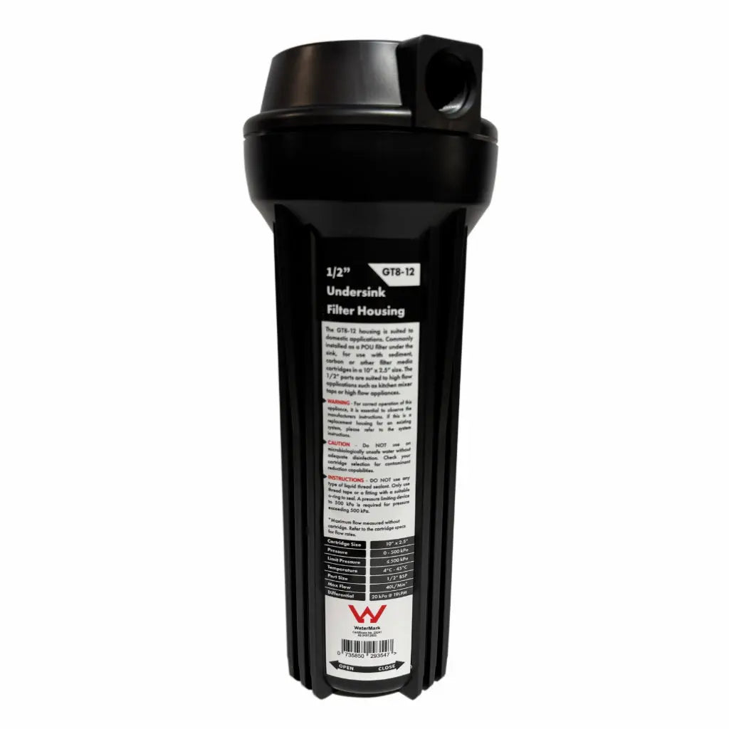10"x2.5" Under Sink Water Filter Watermark Housing | Housings NO Filters Sentry Water Filters