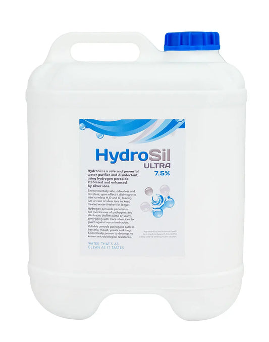 HydroSil-Ultra Silver Stabilised Hydrogen Peroxide Water Sanitiser