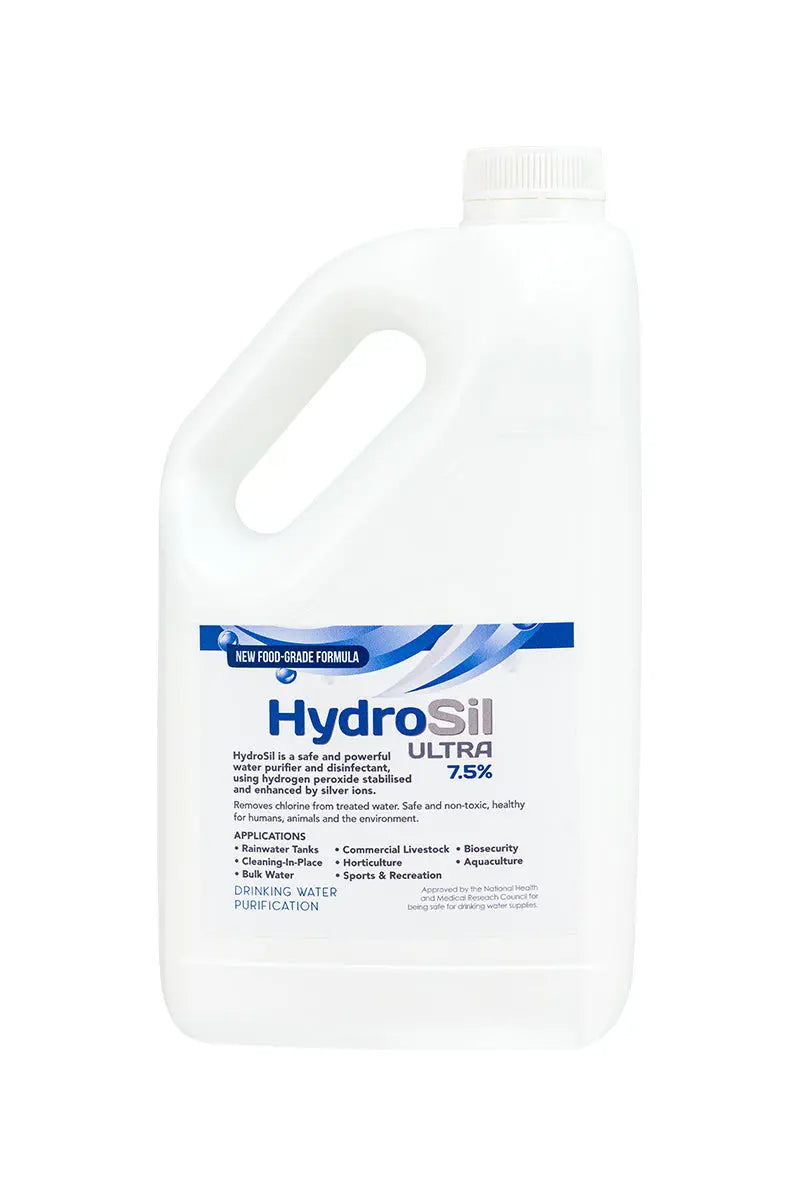 HydroSil-Ultra Silver Stabilised Hydrogen Peroxide Water Sanitiser