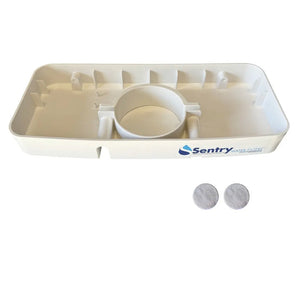 Leak Tray for Leak Detector Shut Off Device image. Detects leaks. x2 extra leak sensor pads. Sentry Water Filters
