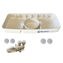Load image into Gallery viewer, Leak Tray for Leak Detector Shut Off Device image. Detects leaks. With Leak stop and x2 extra leak sensor pads Sentry Water Filters