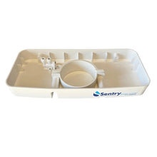 Load image into Gallery viewer, Leak Tray for Leak Detector Shut Off Device with leak stop installed example image. Detects leaks. PRV RO Filter  Sentry Water Filters