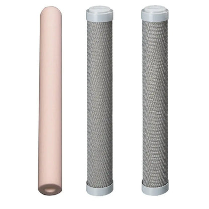 20"x2.5"BB Blue Slim Water Filter Cartridges | Particle + Coconut Carbon Filters