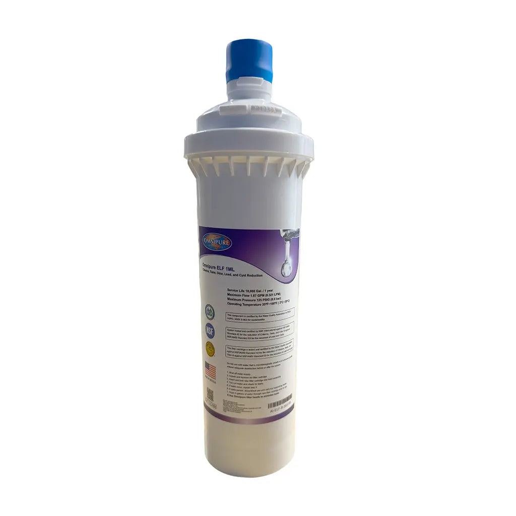 Omnipure ELF 1ML & 1M SB Carbon Block Filters – Lead Reduction or Scale Inhibitor