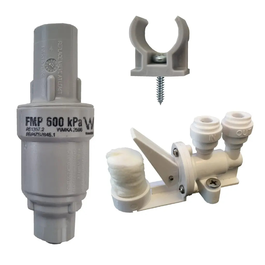PRV Apex 600kpa NZ made Pressure Reduction Valve Leak stop reverse osmosis RO