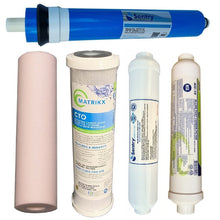 Load image into Gallery viewer, Sentry Water Filters Reverse osmosis filter replacement high volume pre-filters with RO membrane mineralising 