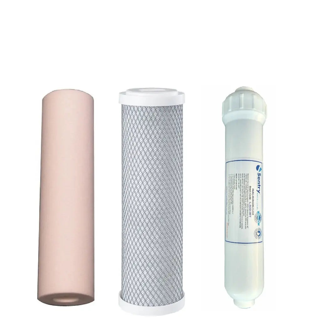 Sentry Water Filters Aquarium Fish Reverse Osmosis replacement Filter NO RO Membrane standard volume pre-filters DI resin cartridge PRO-4