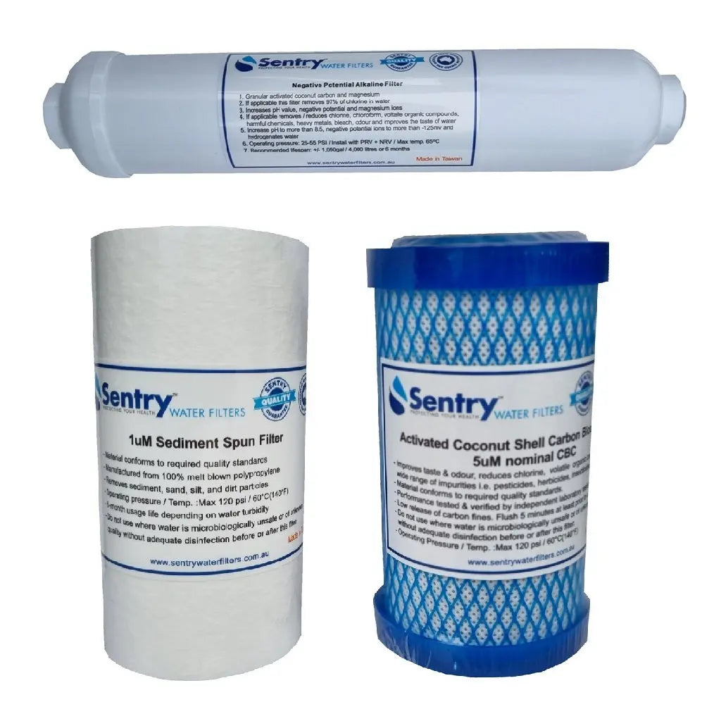 ROC4-A Sentry alkaline filters standard volume excludes RO membrane