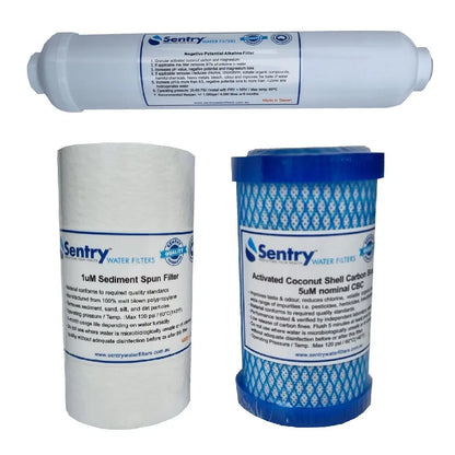 ROC4-A Sentry alkaline filters standard volume excludes RO membrane