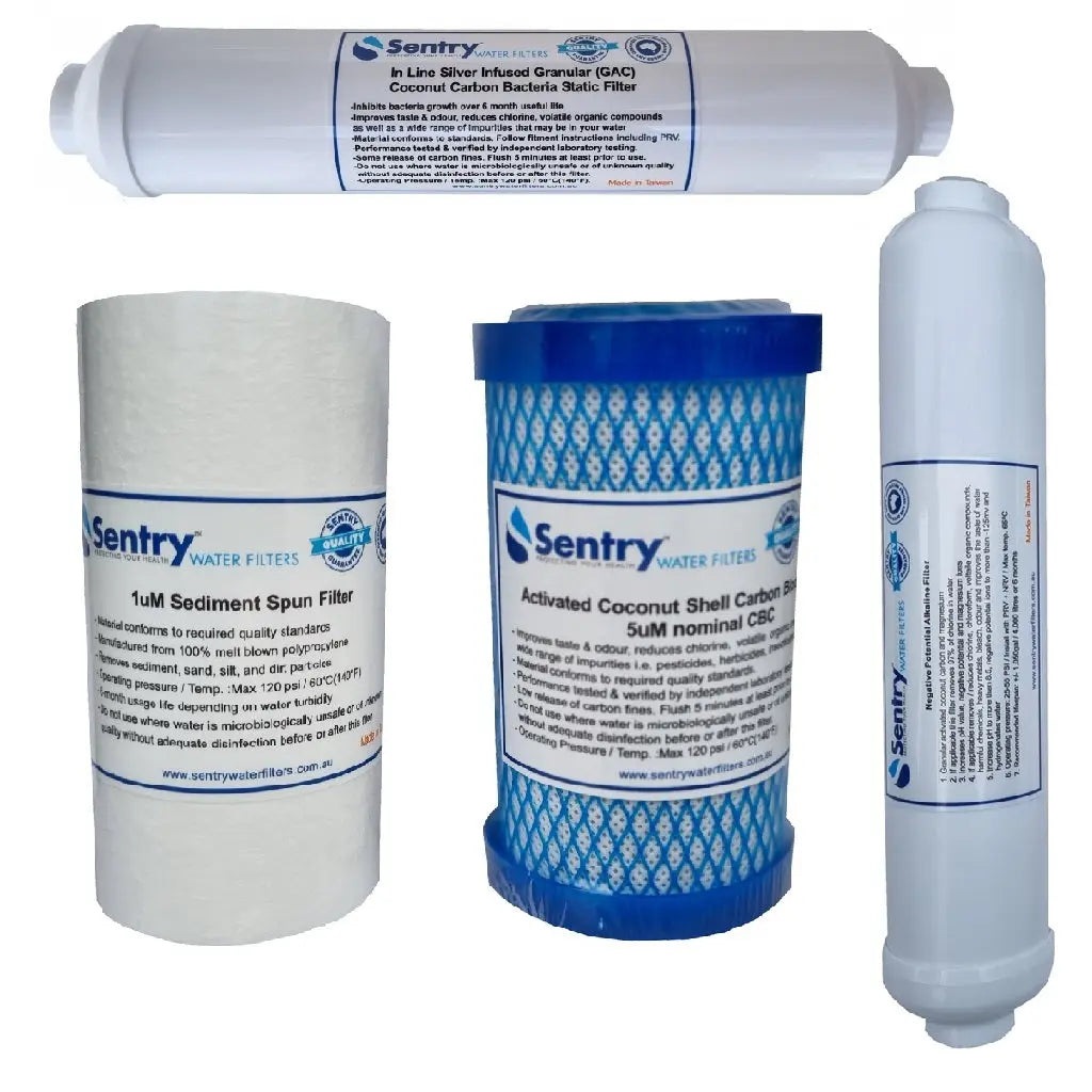 ROC5-AN Sentry alkalising + antibacterial silver carbon standard volume excludes RO membrane