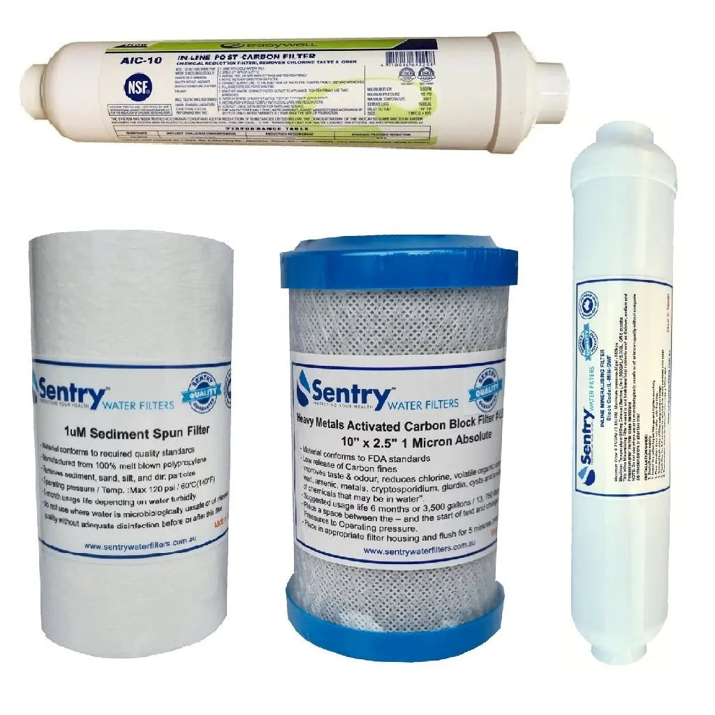 ROC5-MG Sentry post carbon block + mineralising filters medium volume excludes RO membrane