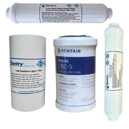 ROC5-MN Sentry post carbon block + mineralising, antibacterial filters high volume excludes RO membrane