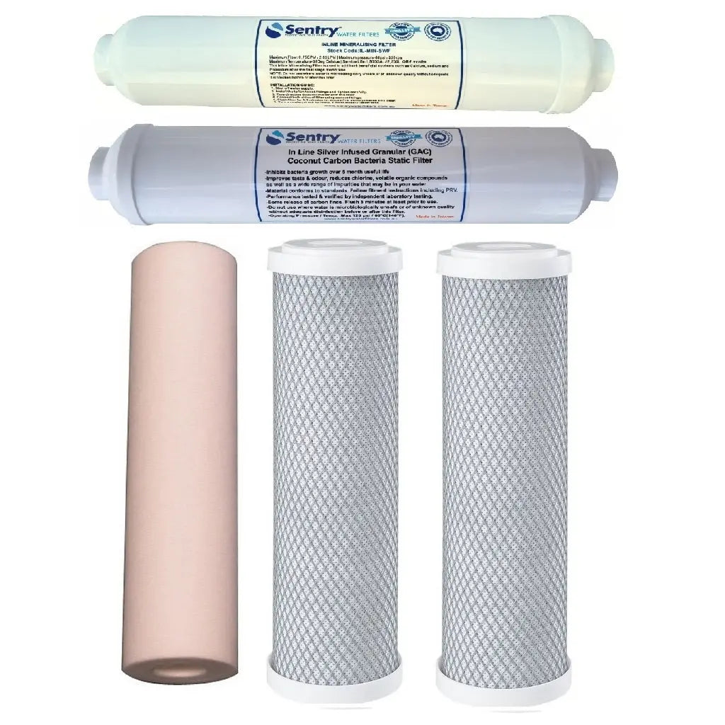 Sentry Water Filters reverse osmosis RO filter packs stage 6 replacement pack no membrane