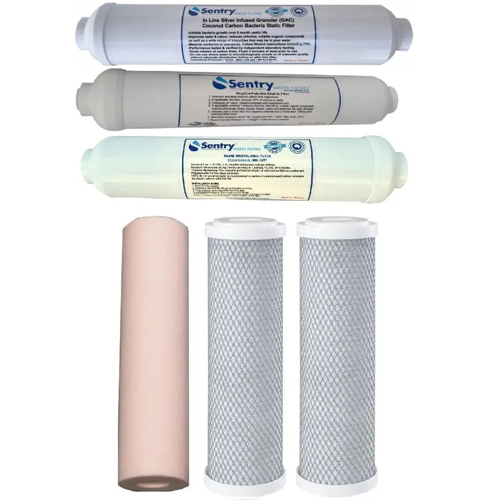 Sentry Water Filters reverse osmosis RO filter packs stage 7 replacement pack no membrane