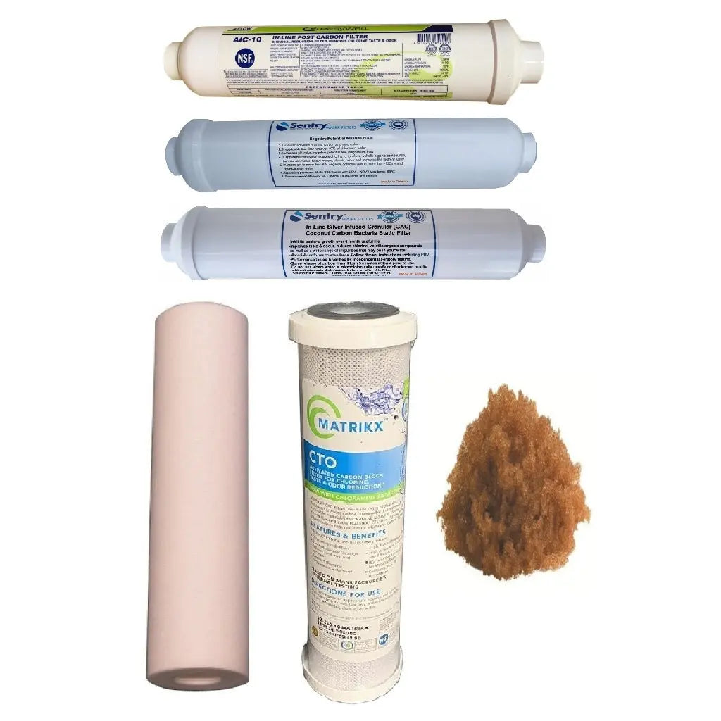 Sentry water filters SPECIALLY DESIGNED WITH QUALITY RO MEMBRANE AND POST RO DEIONISING FILTER FOR THE HIGHEST POSSIBLE REMOVAL OF PFAS, PFOA "FOREVER CHEMICALS" FROM DRINKING WATER
DGAN with resin refill. without RO membrane