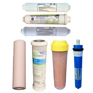 Sentry water filters SPECIALLY DESIGNED WITH QUALITY RO MEMBRANE AND POST RO DEIONISING FILTER FOR THE HIGHEST POSSIBLE REMOVAL OF PFAS, PFOA "FOREVER CHEMICALS" FROM DRINKING WATER
DMGN with 75GPD membrane and resin cartridge