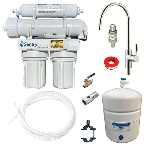 RV Compact RO Mobile Home Reverse Osmosis Water Filters Alkali Alkaline Filter